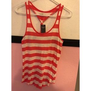 Abercrombie striped tank